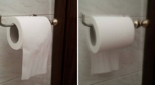 Qual è il verso giusto per strappare la carta igienica? Ecco la verità