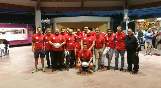 La squadra di rugby della Polisportiva Frasso