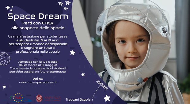 Space Dream, da grande voglio fare l’astronauta: la scuola incontra lo spazio. Il concorso