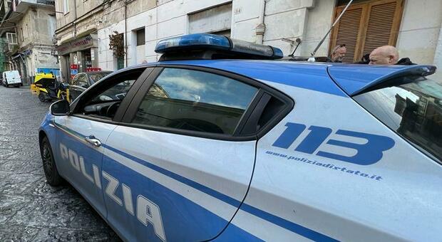 Un arresto a Napoli da parte della polizia
