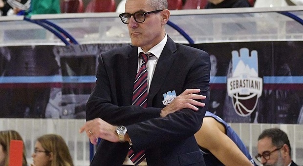Il coach Sandro Dell'Agnello