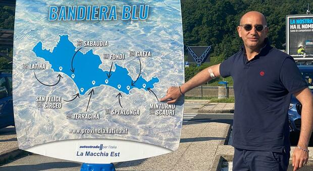 Il litorale pontino Bandiera Blu si promuove in autostrada da Frosinone a Firenze