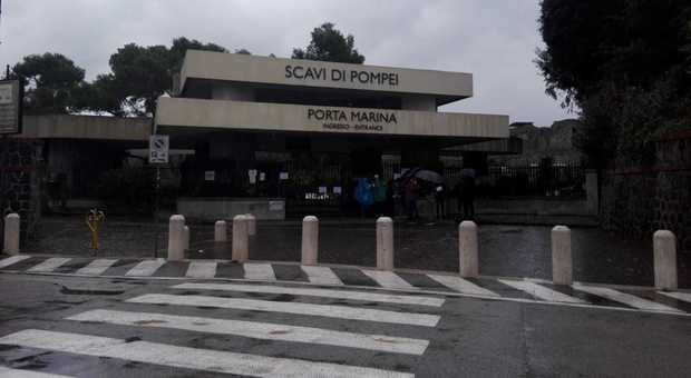 Scavi di Pompei: Porta Marina Superiore ancora chiusa