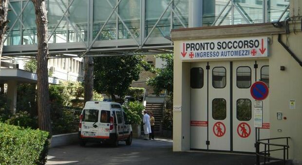 Il pronto soccorso dell'ospedale di Senigallia