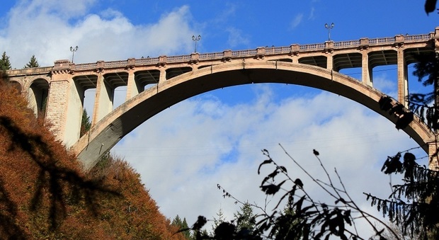Il ponte di Roana sul torrente Valdassa