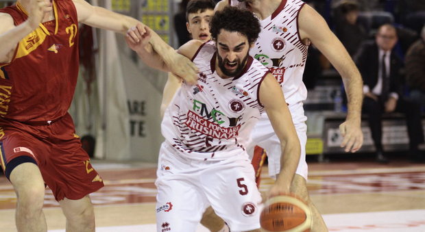 Bernardo Musso in azione (Foto Basket Ferentino-Street)
