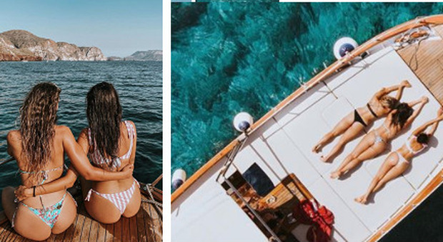 Valentina Vignali, a Lipari furiosa contro lo skipper: «Ci ha scattato foto hot di nascosto»