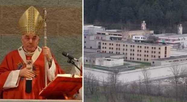 L'arcivescovo nel "super" carcere: «Sì la misericordia, no al buonismo»