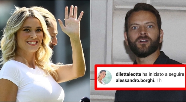 Diletta Leotta segue Alessandro Borghi su Instagram e scatta il social gossip