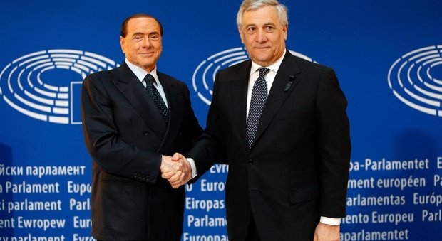 FI, Tajani con Berlusconi a Fiuggi: «Ecco l'Italia che vogliamo»