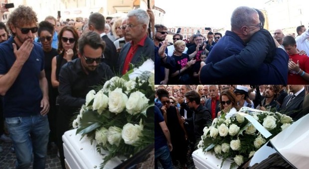 Nadia Toffa, le lacrime delle Iene ai funerali. Enrico Lucci: «Una persona vera». Giulio Golia: «Era la mia famiglia»