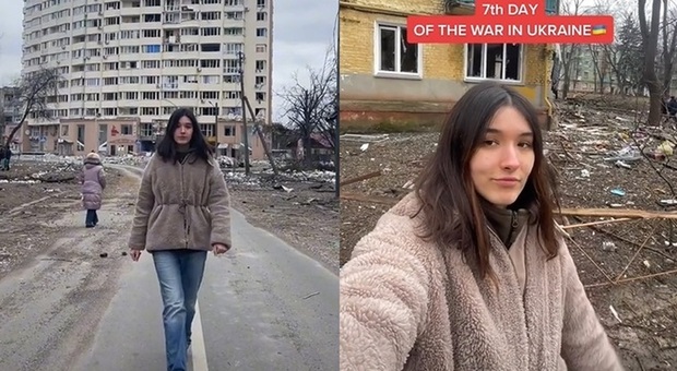 Ucraina, Valerish la ragazza che racconta su Tik Tok la vita dei millennial in guerra