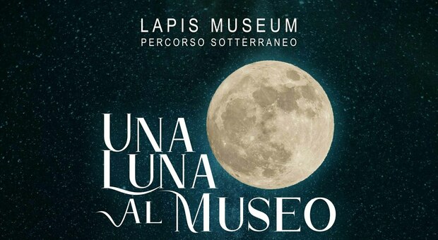 «Una luna al museo», Lapis Museum presenta una performance d'arte nel decumano sommerso