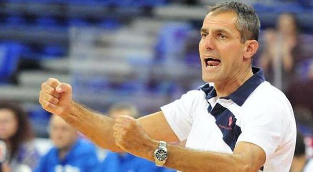 Sandro Dell'Agnello coach di Pesaro basket