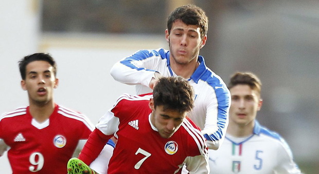 L'Italia batte a fatica Andorra 1-0 Decide Cerri a 10' dalla conclusione