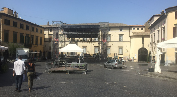 Piazza del Popolo a Orvieto