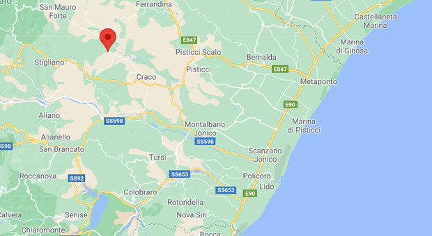 Terremoto, scossa 3.4 in Basilicata: avvertita anche sulla costa da Metaponto a Policoro