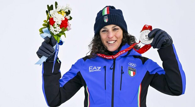 Brignone magica, argento nello slalom gigante: quarta medaglia dell'Italia