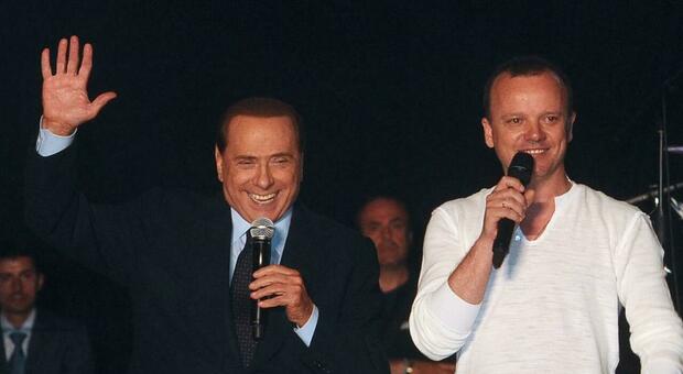 Silvio Berlusconi e Gigi D'Alessio
