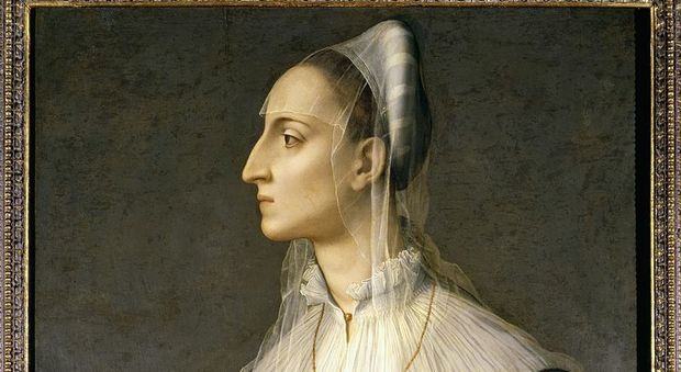 Laura Battiferri nel celebre ritratto del Bronzino