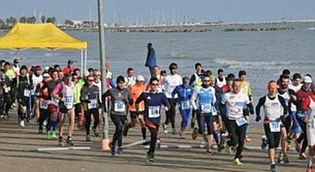 La maratona sulla sabbia a San Benedetto