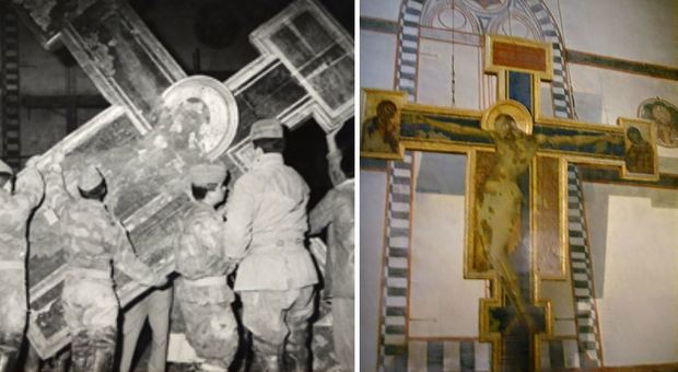Alluvione a Firenze, il restauratore: «Così strappai il crocifisso di Cimabue alle acque»