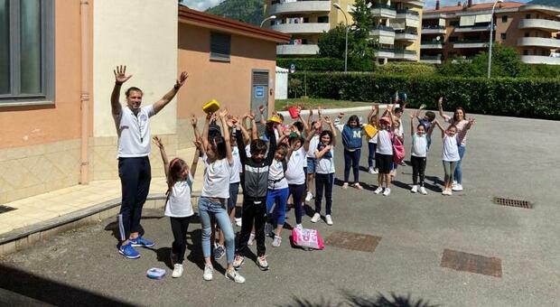 Gli allievi del Secondo Circolo di Mercato San Severino