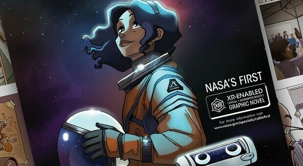 Nasa, la prima donna sulla Luna diventa un fumetto: protagonista interattiva Callie Rodriguez