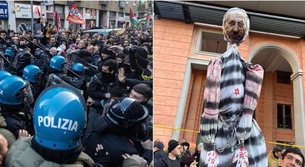 Milano, tensioni al presidio pro-Palestina non autorizzato: 1.200 manifestanti bloccati dalla polizia