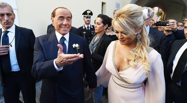 Berlusconi a Ravello con Francesca Pascale nel luglio del 2017