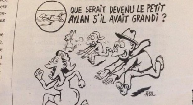 Il padre del piccolo Aylan contro Charlie Hebdo: vignetta inumana e immorale