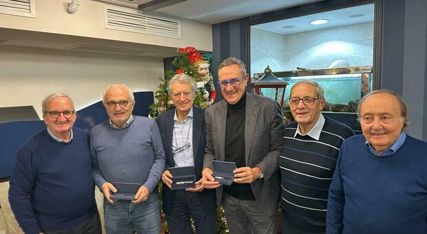 La consegna della Penna d'argento a Mimmo Malfitano, Antonino Siniscalchi e Gino Rivieccio