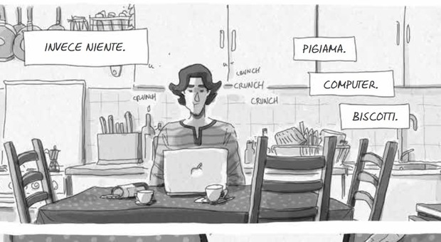 Intervista a fumetti ad Alberto Madrigal: «Anche quando preparo la colazione sto disegnando»