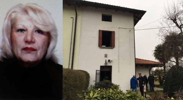 La casa dove è stata trovata morta Rosetta Quagliattini