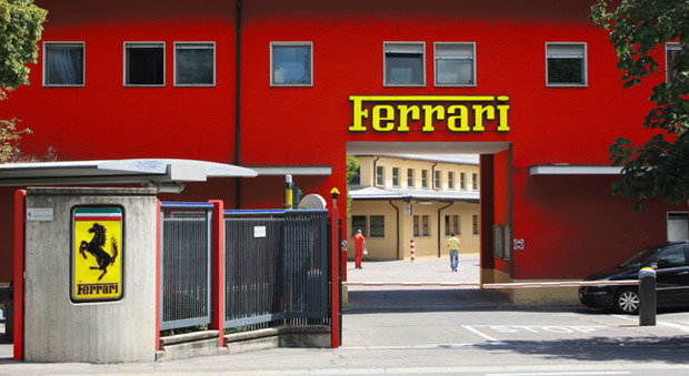 La storica sede della Ferrari a Maranello