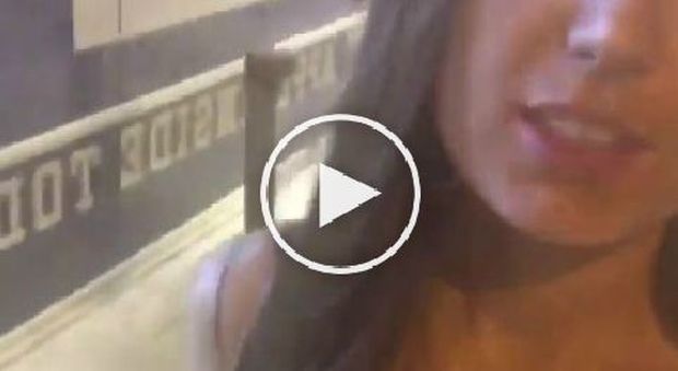 Registra un video su Snapchat per gli amici, ma dietro di lei inizia una sparatoria