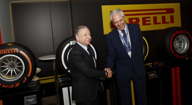 Marco Tronchetti Provera, Vice presidente esecutivo e CEO di Pirelli con Jean Todt, Secretary-General’s Special Envoy for Road Safety