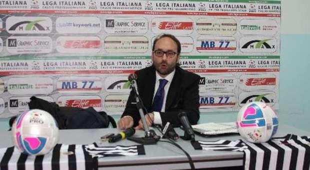 Il neo presidente dell'Ascoli Costantino Nicoletti