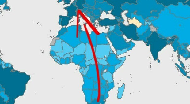 Variante Omicron, il suo viaggio: «La donna contagiata in Belgio non aveva collegamenti con l'Africa e non era vaccinata»