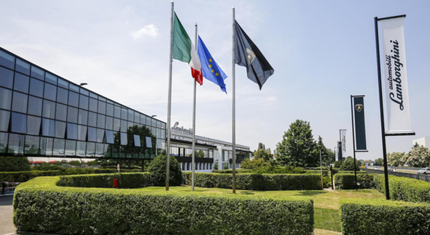 La sede Lamborghini a Sant'Agata Bolognese