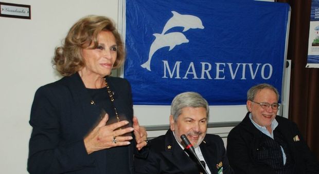 La presidente di Marevivo, Rosalba Giugni