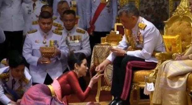 Il matrimonio del re thailandese