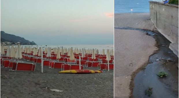 Taormina, il mare chiude: boom di malori tra i turisti per un guasto alla fogna