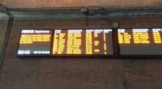 Latina, treni in ritardo e code sulla Pontina, mattinata da incubo per i pendolari