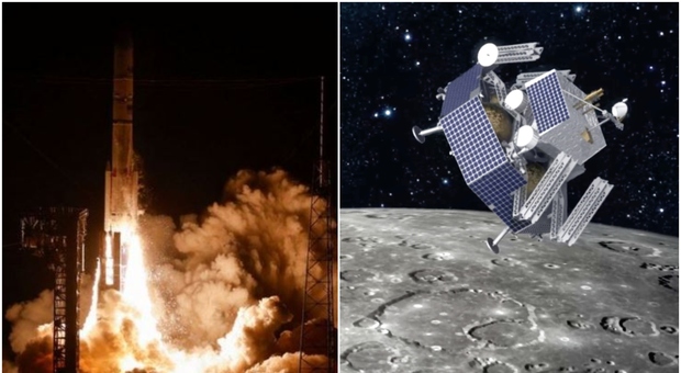 Luna, lanciato il primo lander privato: si chiama Peregrine