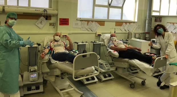 Pescara, i ragazzi del rugby donatori di sangue