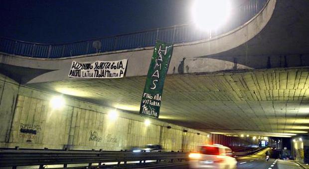 Roma, Militia: «Gli striscioni antisemiti sono un atto rivoluzionario»