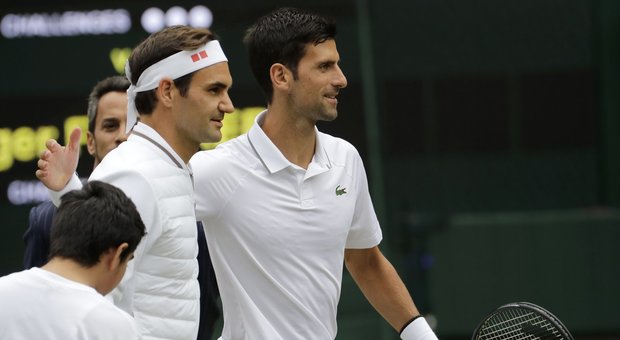 Wimbledon, la super finale Djokovic-Federer