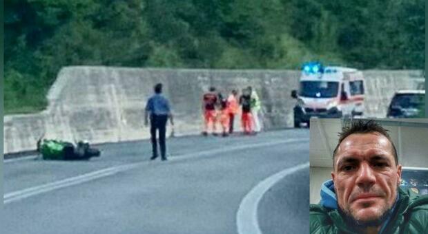 Superstrada del Liri, moto contro camion: muore un 47enne