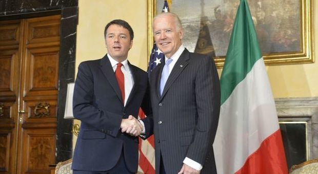 Renzi incontra Biden: tra i temi affrontati anche la lotta all'Isis